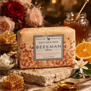 Beekman 1802 Honey & Orange Blossom Goat - Peach & Cream